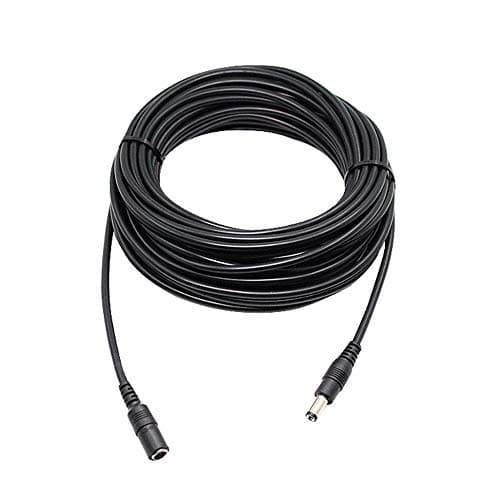 2.1x5.5mm DC 12V 10M(30FT) Power Extension Cable for Security Cameras