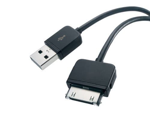 CyberTech USB Sync Data Transfer Charging Cable Wire Cord for Microsoft Zune Media Player- Black