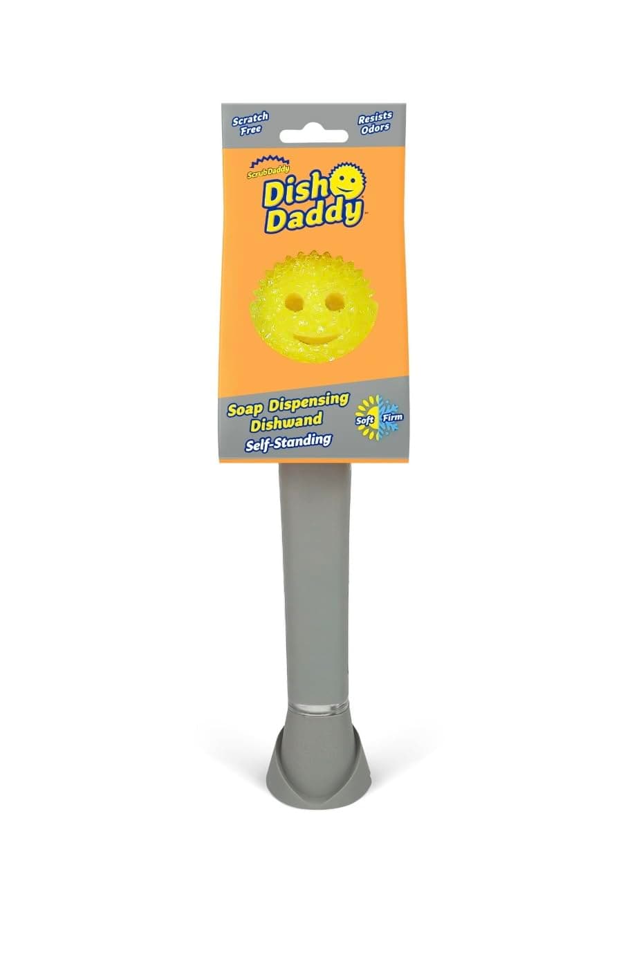 Dish Wand, Stainless Steel, Silver