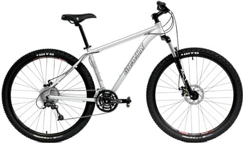2014 Gravity 29 Point 1 Shimano Deore 27 Speed Suntour XCT Front Suspension 29er Mountain Bike Bicycle (Silver, 21 inch)