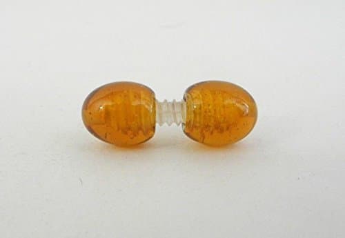 10 Pieces Plastic Screw Clasp Component for Amber Necklace Dark Honey Alluregem 23925