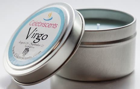 Virgo Zodiac Scented Soy Candle