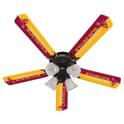 52" NCAA 5 Blade Ceiling Fan Team: Arizona State