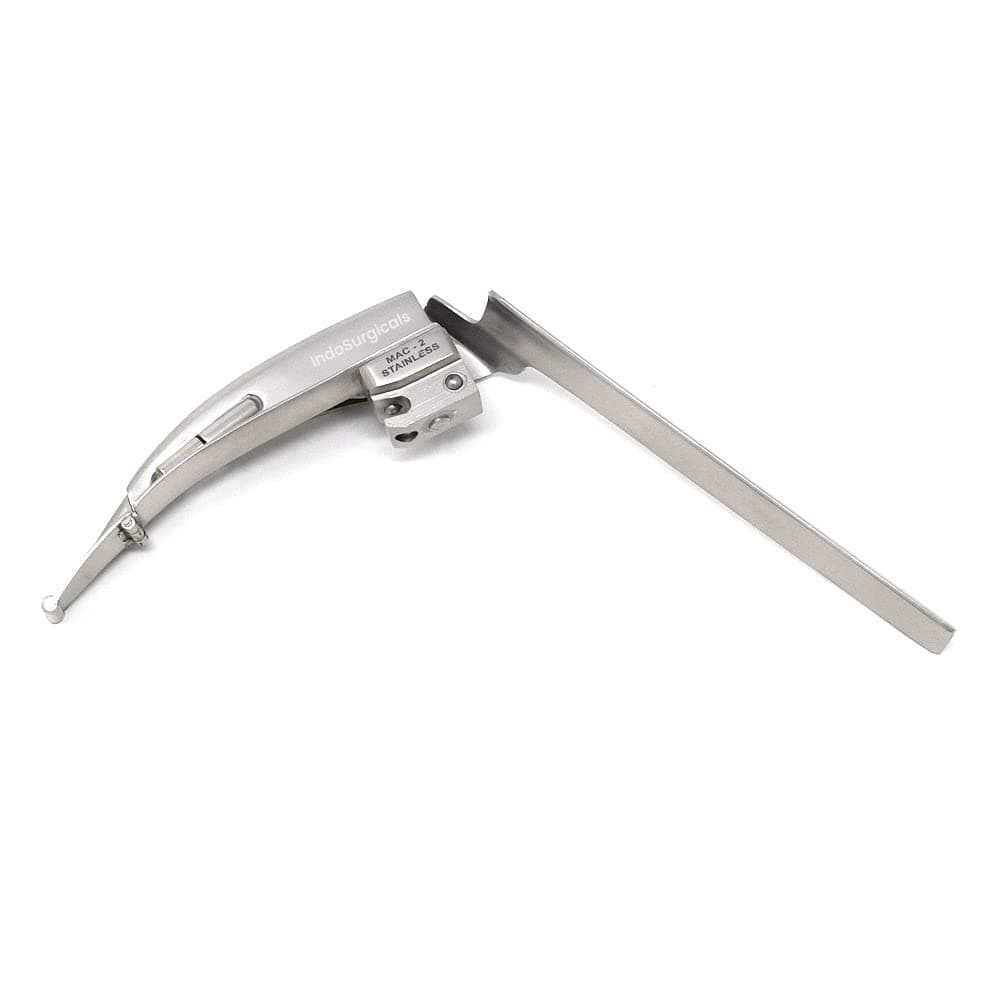 IS Indosurgicals Mccoy Type Flexi Laryngoscope Blade (Size 2)