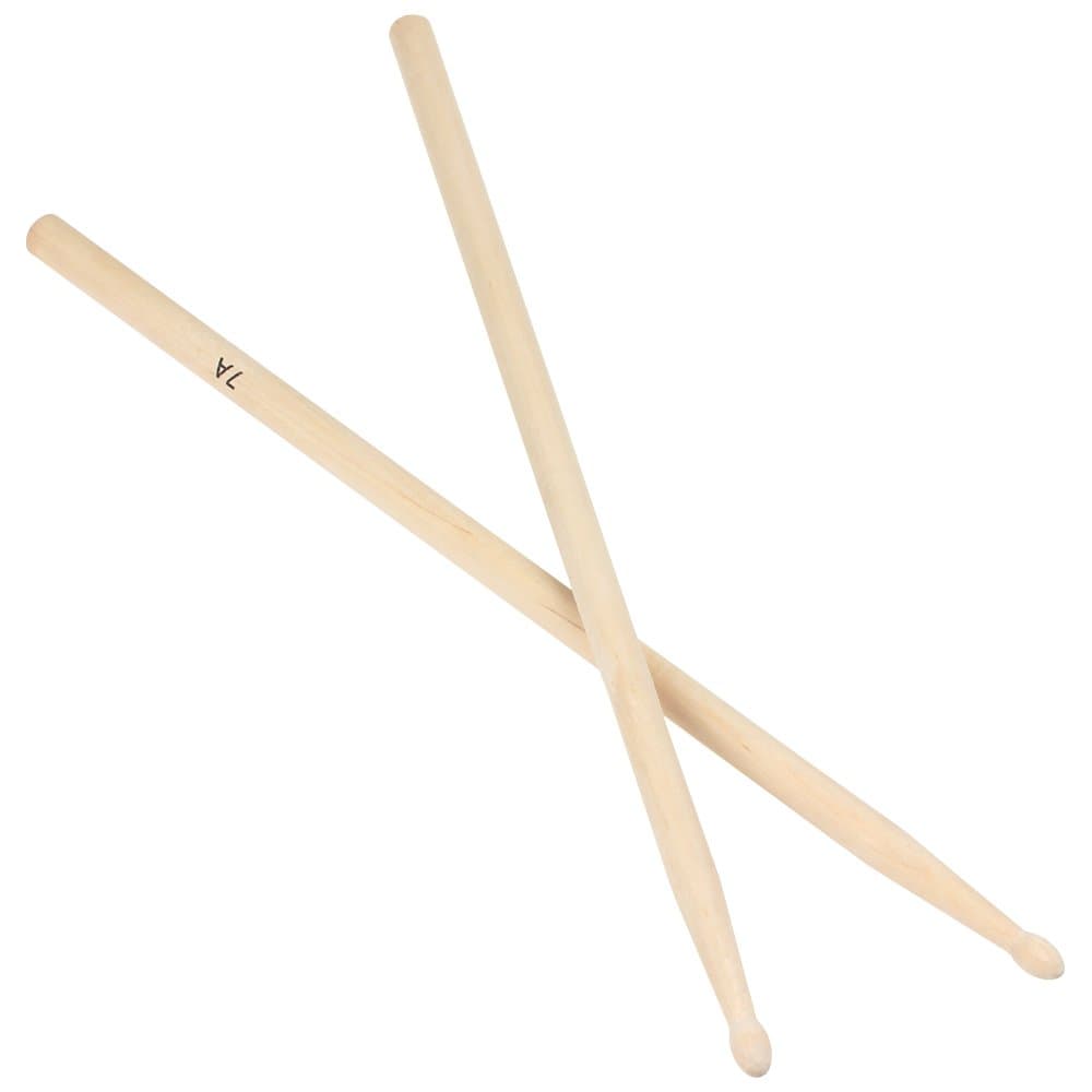 YiPaiSiDrum Sticks 7A Drumstick, Classic Drum Sticks Maple Drumsticks, Maple Wood Drumsticks, Wood Tip Drumstick for Students and Adults