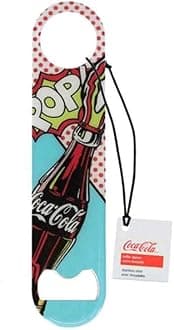 Coca-Cola "Pop Fizz" Flat Bottle Opener, Red