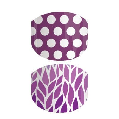 Jamberry Nails - Plum Lotus (Juniors)