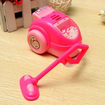 Baby Children Kids Electrical Vacuum Cleaner Simulation Mini Home Appliance Bubble Dust Collector Remover Toy