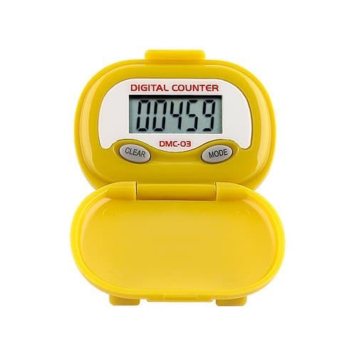 Swoo DMC-03 Multi-Function Pedometer (Color: Yellow)