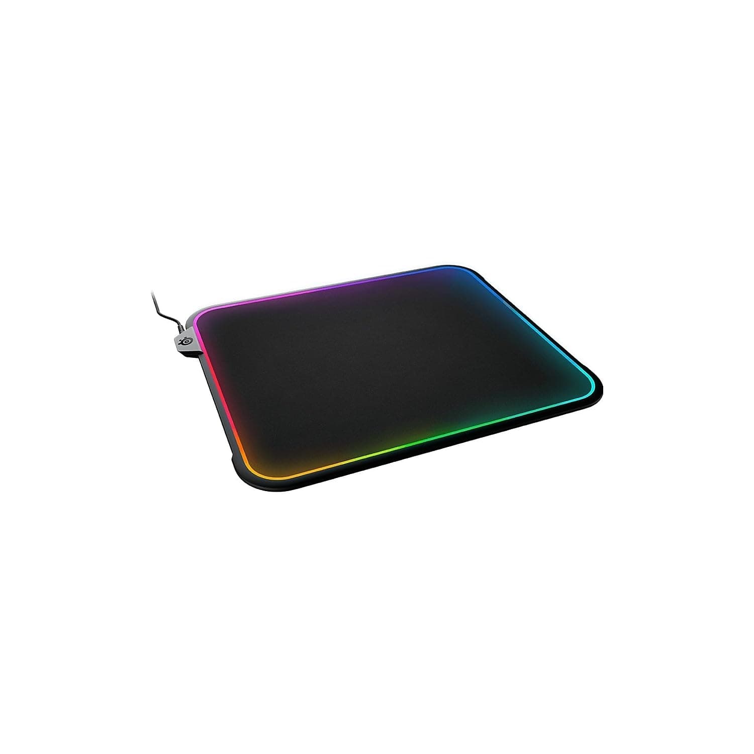 QcK Gaming Mouse Pad - Medium RGB Prism Cloth - Optimized For Gaming Sensors