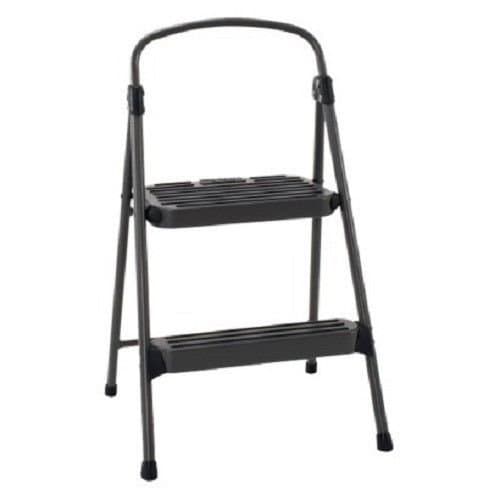 Cosco 2 Step All Steel Step Stool. Black. Light, Strong and steady. Brand New!