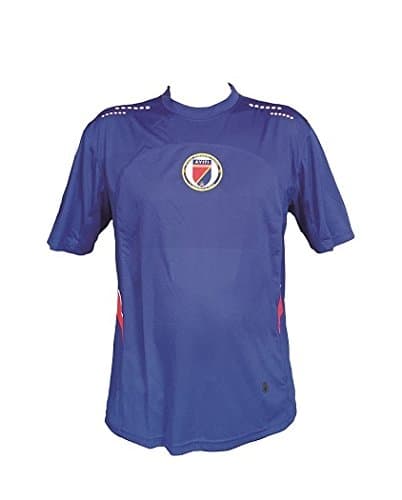 Haitian Soccer Jersey (Blue) Large