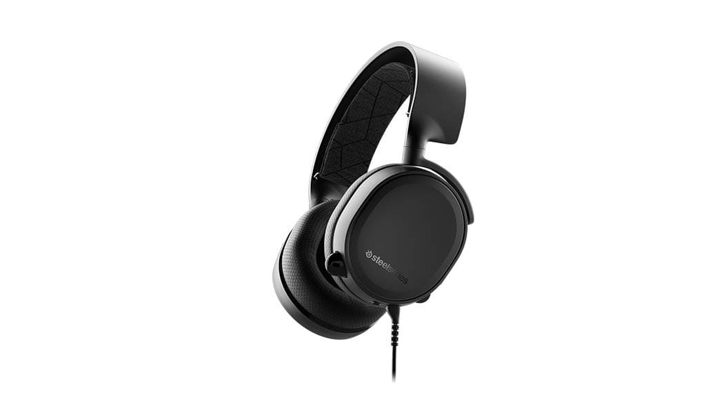 Steelseries Arctis 3 (2019 Edition) All-Platform Gaming Headset For Pc, Playstation 4, Xbox One, Nintendo Switch, Vr, Android, And Ios - Black (Electronic Games)