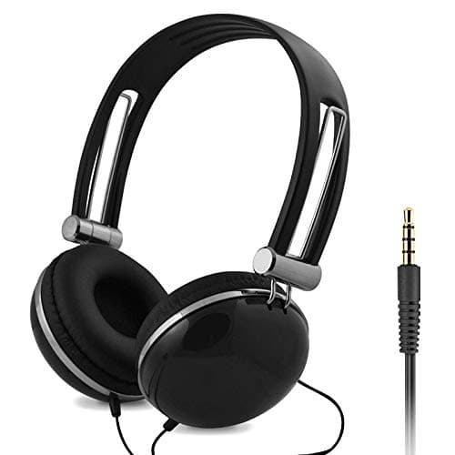 WONNIE Earphone for Portable DVD Player (Black