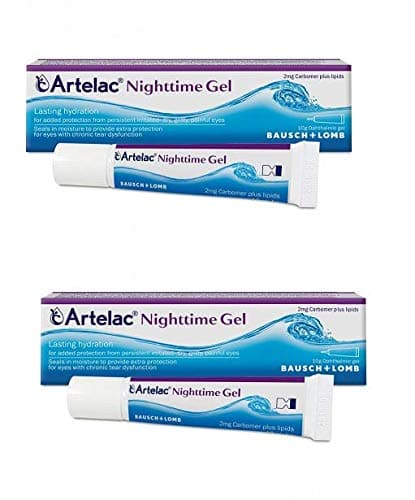 2 x Nighttime Gel 10g - Deep Night Hydration for Persistent Eye Dryness