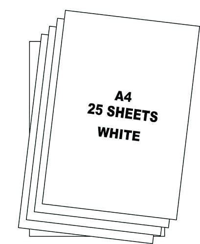 Imprint25 A4 Sheets/Papers 210 GSM Thick (White)