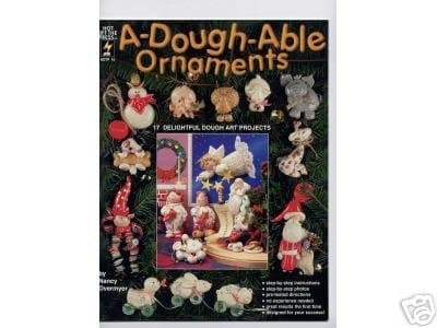 A-Dough-Able Ornaments Clay Dough Art OOP NEW