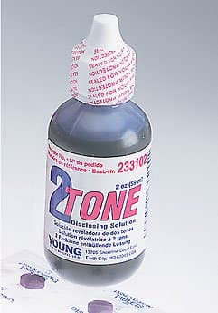 Young Dental 233102 2 Tone Disclosing Solution, 2 oz.