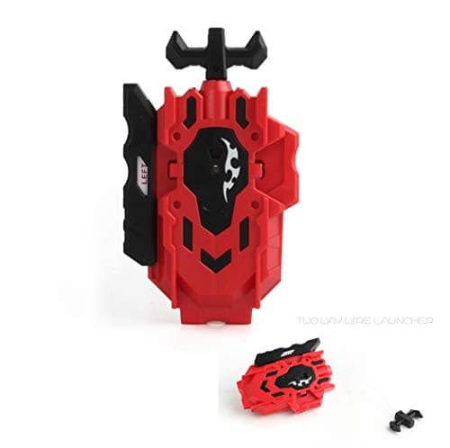 QiJzz B-88 Burststring Red Launchuer Left Spin and Right Spin Toy Component Adapt to Various Gyros