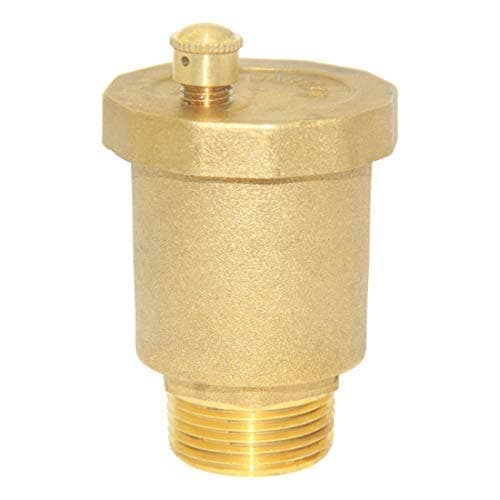 Beduan Brass 10500-VE Automatic Float Valve, 1" Male Thread Air Release Valve Air Bleeder Valve Vent Valve