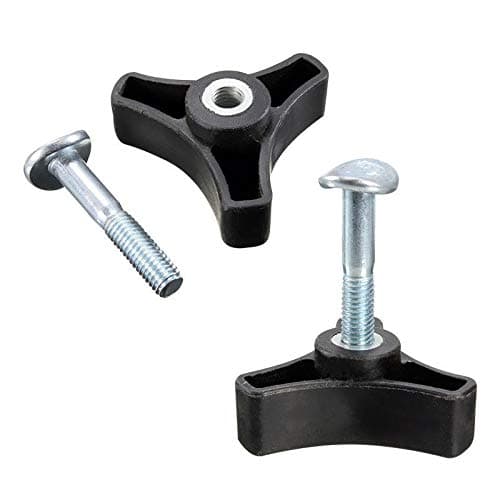 2 Pack Triangle Handle Knob Screw Bolt Fit for Honda Lawn Machine/Lawn Mower