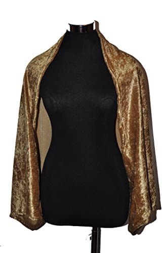 Shrug/Wrap/Shawl/Bolero- Gold
