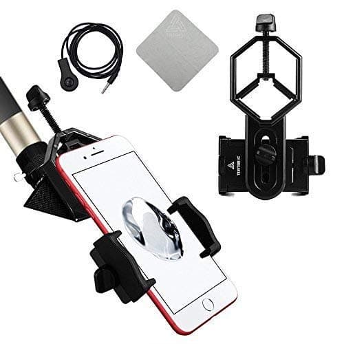 New Universal Cell Phone Adapter Mount-Compatible with Binocular Monocular Spotting Scope Telescope - for iPhone Sony Samsung Moto Etc (Mount)