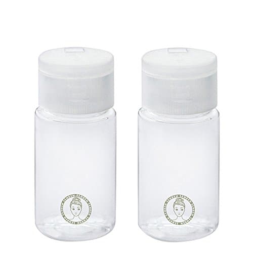 Sembem 2pcs Easy Carry Empty PP 30ml Bottles Set Liquid Bottle Kit with Pouch