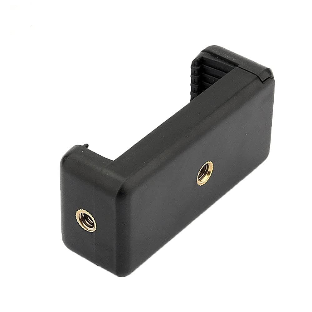 - Shahn Camera Stand Clip Bracket Holder Tripod Monopod Mount Adapter for Mobile Phone (Selfie Bracket with 2 Side Screw)