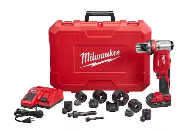 Milwaukee 2677-21 M18 Force Logic 6T Knockout Tool 1/2" - 2" Kit