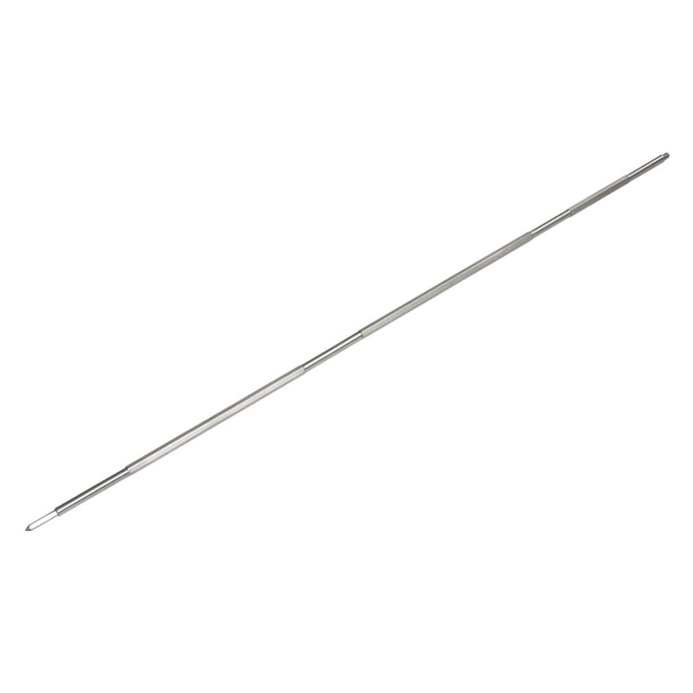 37-45'' x 1/2'' Universal Hexagon 304 Stainless Steel Grill Rotisserie Spit Rod