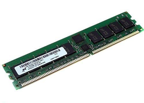 Micron 1GB DDR PC-2700 ECC Registered DIMM Memory Module MT18VDDF12872DG-335F1 by Micron