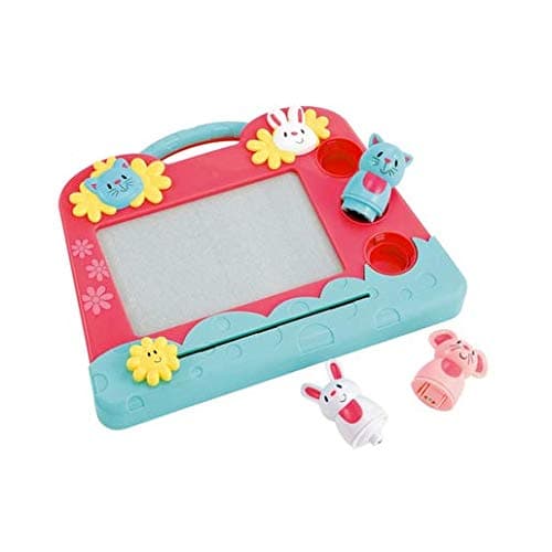 Early Learning CentreArt and Craft 1st Scribbler Pink, Draw, Doodle and Stamp, Creative Play, Encourage Artists, Inspire Creativity and Imaginative Play, 3 Years+