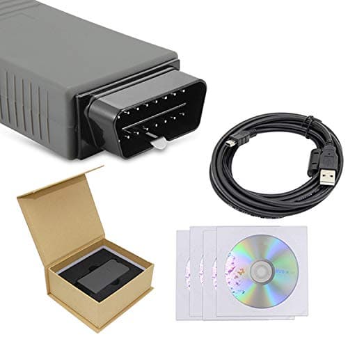 Yourshops Vas 5054a OKI Perfect Version OBD Scan Tool of Bluetooth Buzzer for Volkswagen Audi Diagnostic Instrument 5.16 or 5.26 1Set (V5.16)