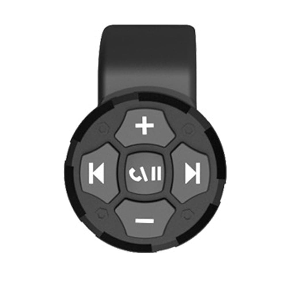 Joleritc Wireless Phone Remote Controller BT5.3 Car Steering Wheel Control Remote Button for Answer Phone, Musics Playback, Selfie Compatible with Android iOS Devices