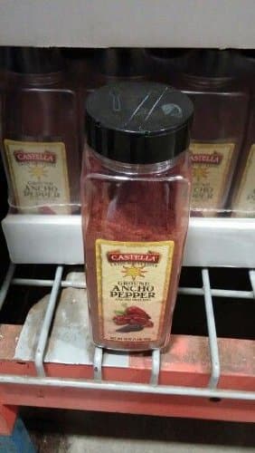 Castella Ground Ancho Pepper 16 Oz.