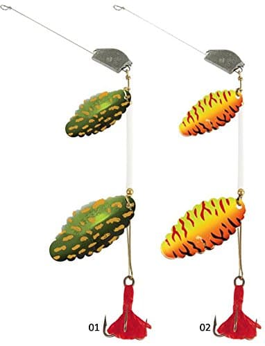 IN-LINE SPOON TANDEM - 10, per unit, Fire Tiger, 02, N°4