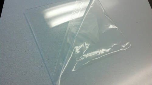 5 PETG CLEAR PLASTIC SHEETS 12" X 12" X 0.020"