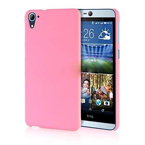 ImagineDesign Wow Imagine Rubberised Matte Hard Case Back Cover for HTC Desire 826 (Baby Pink)