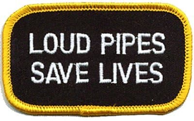 Innovative Ideas Loud Pipes Iron-On Embroidered Patch