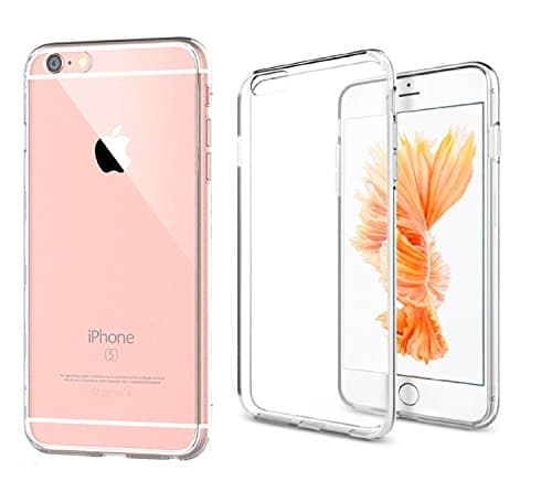 iPhone 6S Plus Case, ZiKON FUSION Shock Absorption Technology[CRYSTAL VIEW] Crystal Clear PC Back Drop Protection TPU Bumper Case for Apple iPhone 6 Plus (2014)/6S Plus (2015)