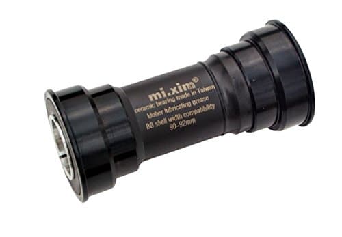 Press-fit Pressfit Ceramic Bearing Bottom Bracket BB86 BB90 BB92 for Shimano SRAM crankset Black