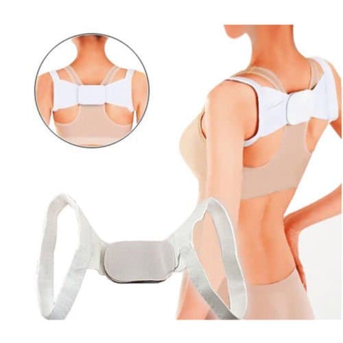 Chest Support Belt Back Shoulder Posture Corrector Brace Vest Therapy Adjustable kafewkub