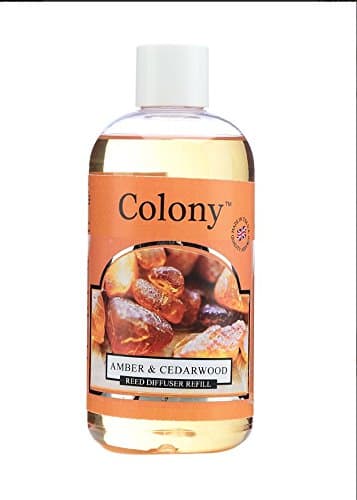 Colony Amber and Cedarwood 250ML Diffuser Refill by Wax Lyrical