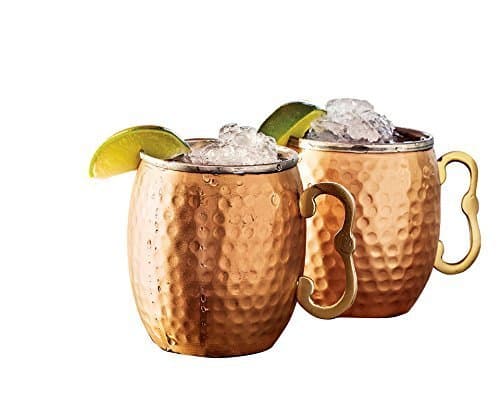 William Sheppee 16 Ounce Copper Moscow Mule Mug - Set of 4