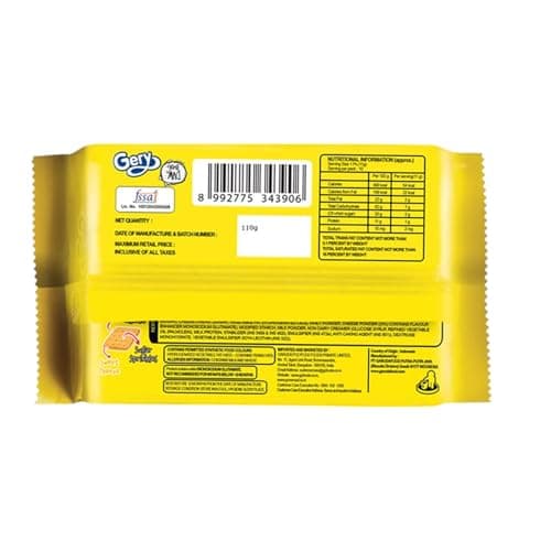 Sugar Cheese Crackers, 110 Grams (Pack of 10)