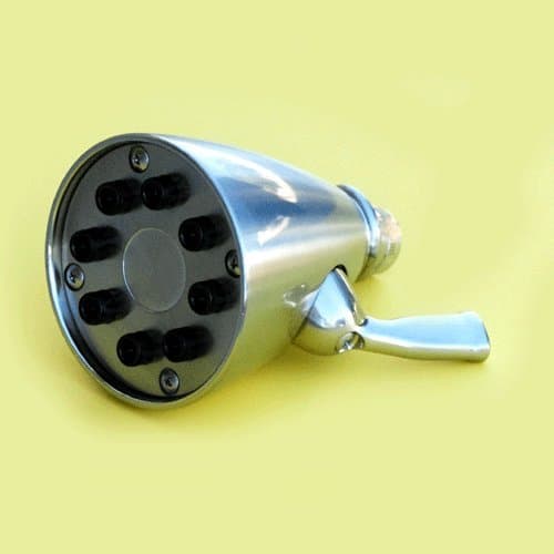 Giessdorf 8 Jet Brushed Nickel Shower Head