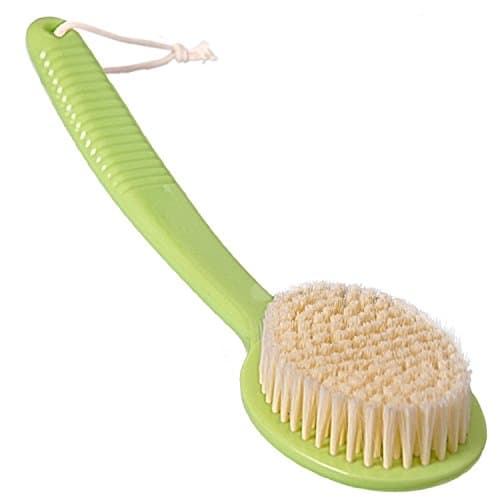 Yi Lin Home - Soft Bath Brush Body Brush Long Handle Body Shower Brush exfoliating Scrubber for Men and Women (Green)
