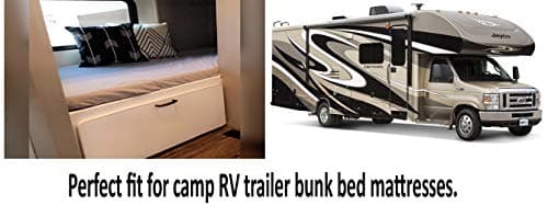 Gilbins Cot Size 30" x 75" Fitted Sheet, Made of Ultra Soft Cotton, Perfect for Camp Bunk Beds/RVs/Guest Beds Grey