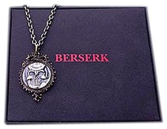 Berserk Skull Knight Silver Pendant